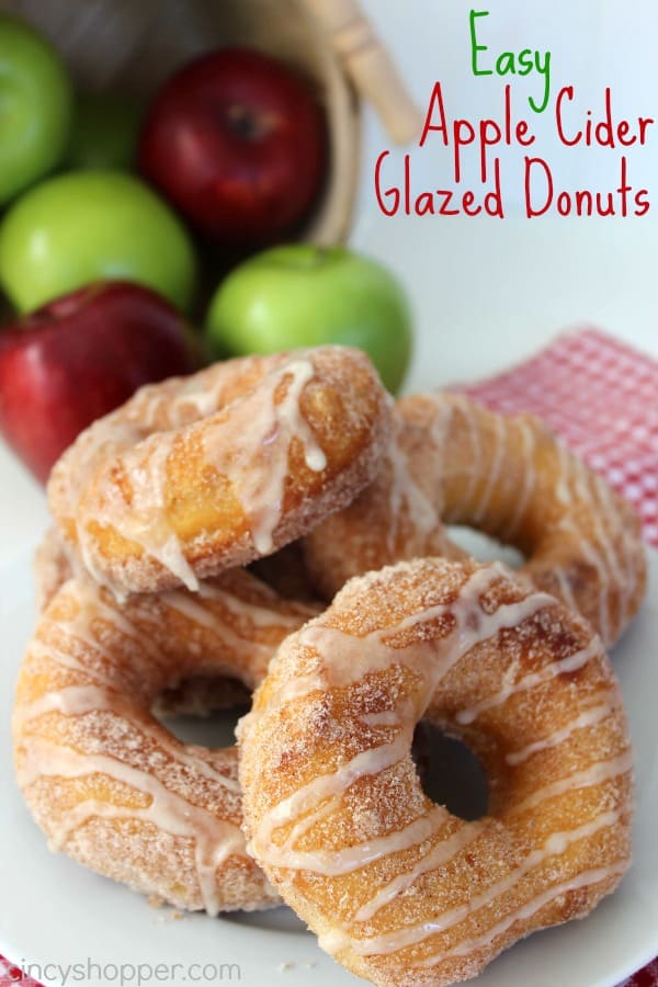 Easy Apple Cider Glazed Donuts Recipe