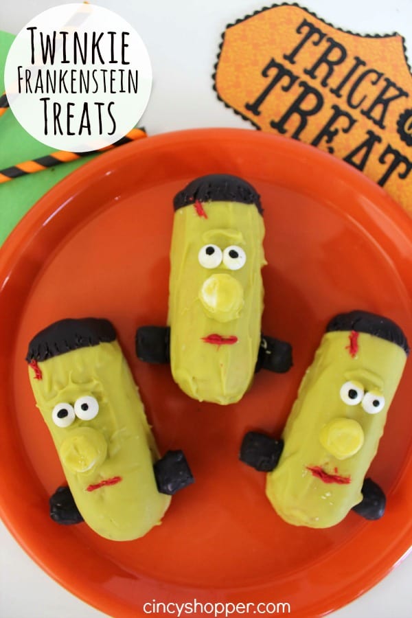 Twinkie Frankenstein Treats Recipe