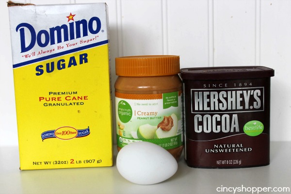 4 Ingredient Chocolate Peanut Butter Cookies Recipe 1