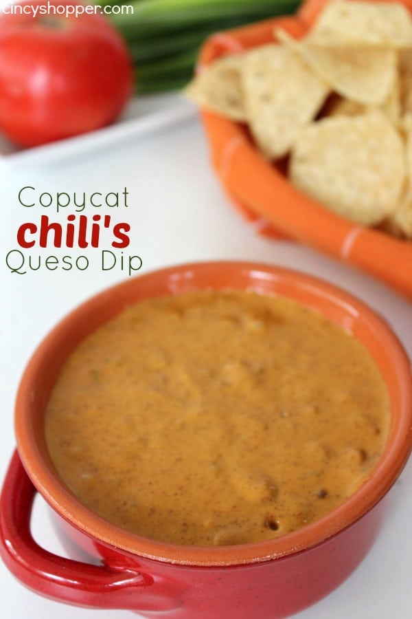 Copycat Chili's Queso Dip Recipe