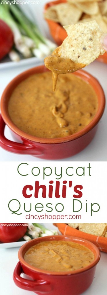 Copycat Chili's Queso Dip Recipe - CincyShopper