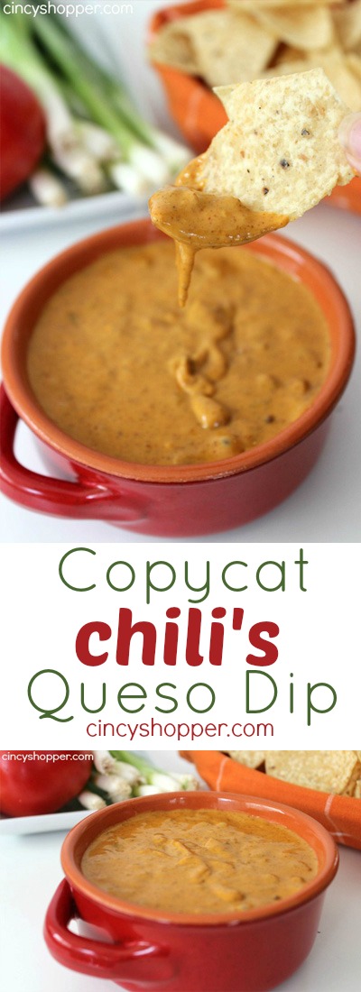 Copycat Chilis Queso Dip