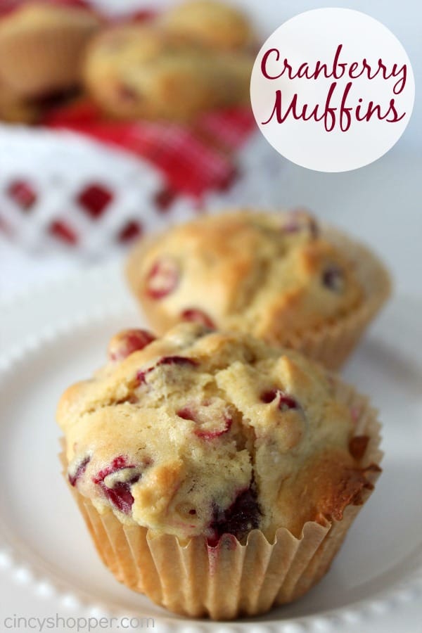 Cranberry Muffins Recipe- If you are looking for a great Cranberry Muffins Recipe look no further! This recipe is simple and perfect for breakfasts or desserts.