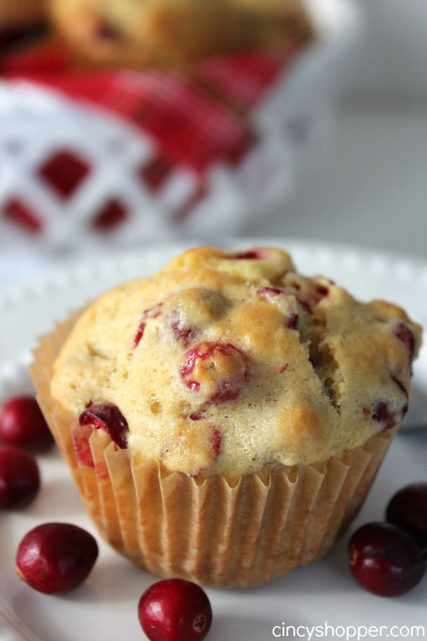 Cranberry Muffins Recipe- If you are looking for a great Cranberry Muffins Recipe look no further! This recipe is simple and perfect for breakfasts or desserts.