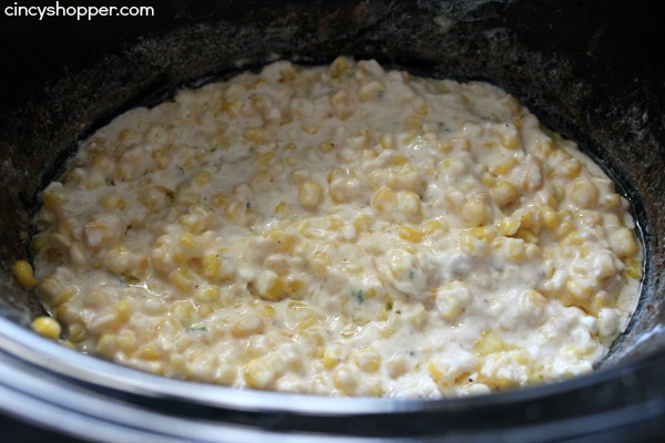 Corn cooked in CrockPot