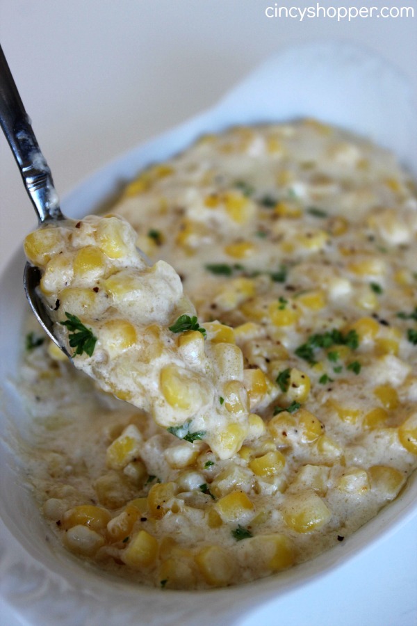 Slow Cooker Creamed Corn Recipe - CincyShopper