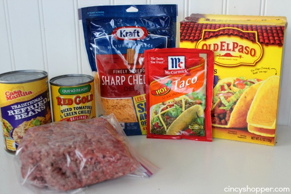 Oven Tacos- Quick and Easy Taco Night Idea. Your family will love them!