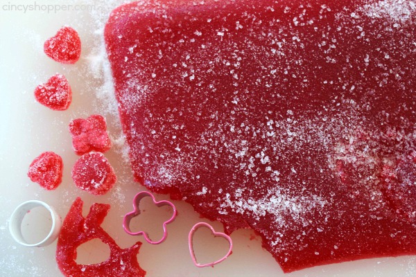 Homemade Gumdrops for Valentine's Day- A super easy and fun recipe that is great for just about any holiday.