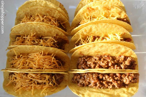 Oven Tacos- Quick and Easy Taco Night Idea. Your family will love them!