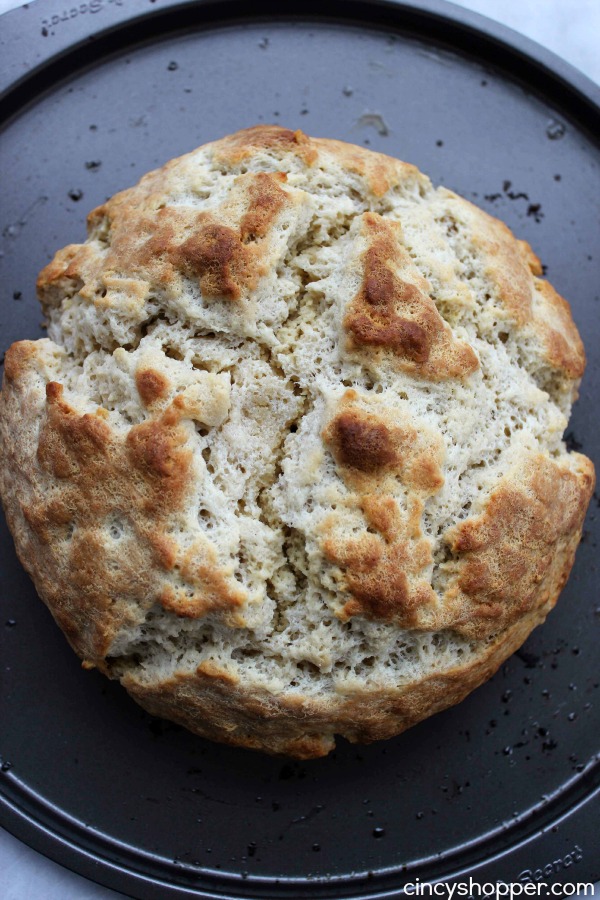 Irish Soda Bread- Great with any meal but an essential side with any St. Patrick's Day meal. Sure to please all at breakfast with jam and then butter for lunch or dinner.