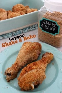 Copycat Barbecue Shake and Bake. Quick Easy economical & totally tasty!