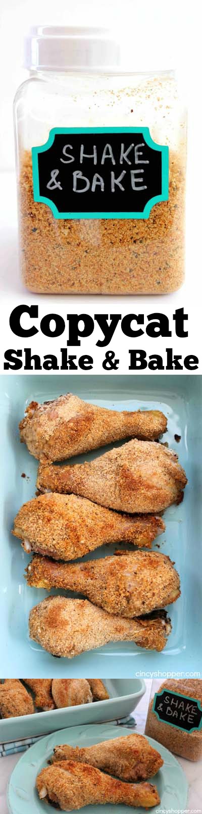 This CopyCat Shake 'N Bake Recipe is going to save you some $$'s. Season your pork or chicken with this do it yourself recipe for a fraction of the cost of store bought
