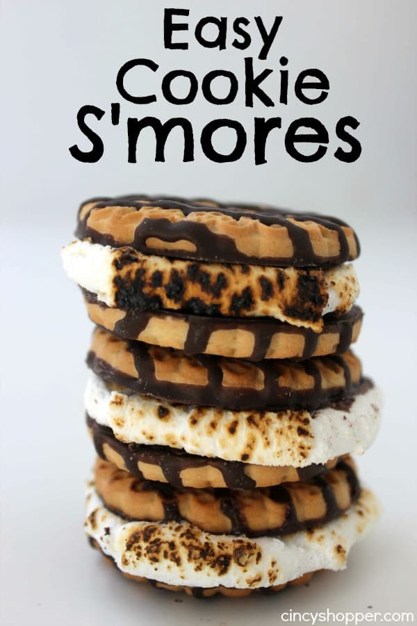 Easy Cookie S'mores 1