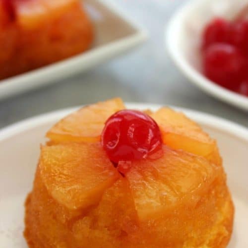 Mini Pineapple Upside-Down Cakes - Felix & Greg