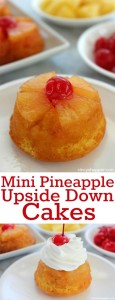 Mini Pineapple Upside Down Cakes - CincyShopper