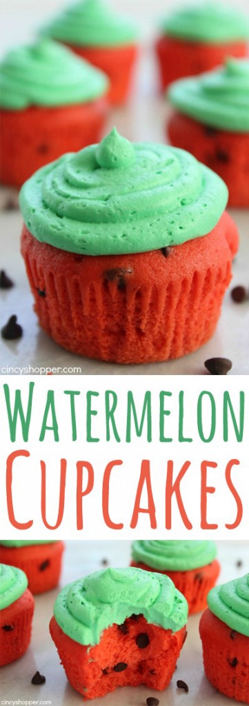 Watermelon Cupcakes - CincyShopper