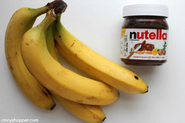 2 Ingredient Banana Nutella Ice Cream- Super simple cold treat for summer. Rich, smooth and delish.