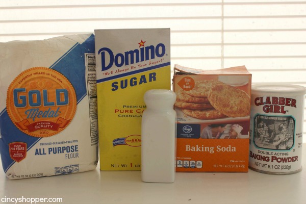 Homemade Pancake Mix- No need to purchase prepackaged. Just a couple ingredients are needed to make your own.