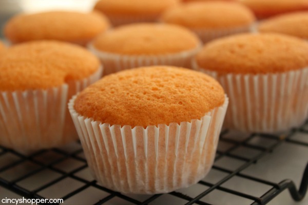 These Orange Crush Cupcakes have a pop of yummy Orange flavor. Perfect for a summertime dessert.