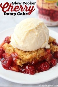Buttery Apple Cherry Dump Cake Recipe (Made in the Crockpot): Easy Slow  Cooker Dessert