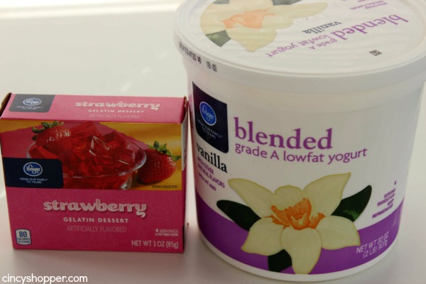 Strawberry Yogurt Freezer Cups- Just 2 Ingredients needed. Super refreshing and tasty dessert for summer.