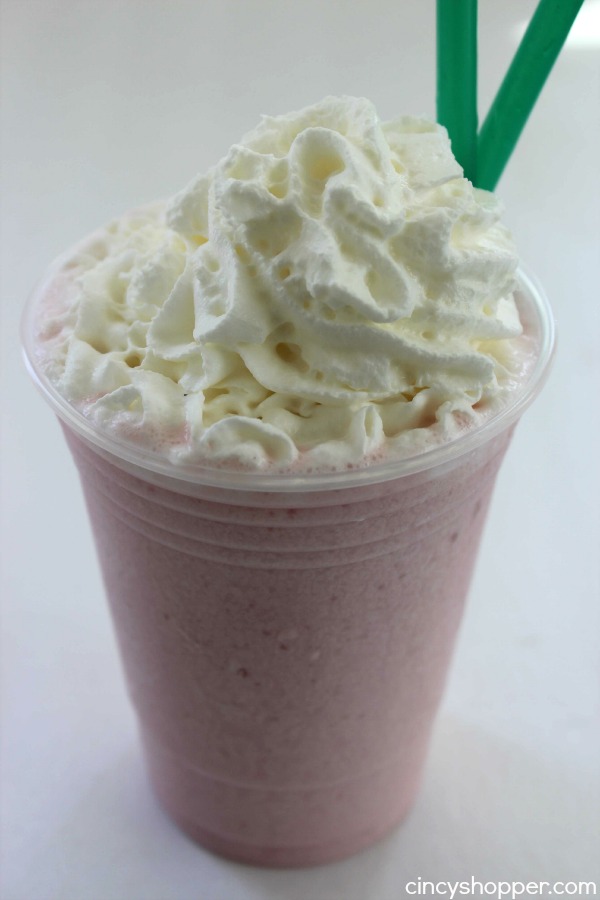 Copycat Starbucks Cotton Candy Frappuccino - New menu item that can be made right at home. Simple and saves $$'s. Perfect summer drink.