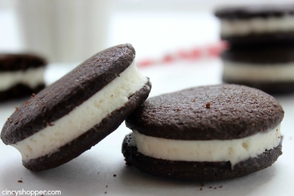 Homemade Oreo Cookies - Make your favorite cookie at home. All that's missing is the stamp. Better than store bought.