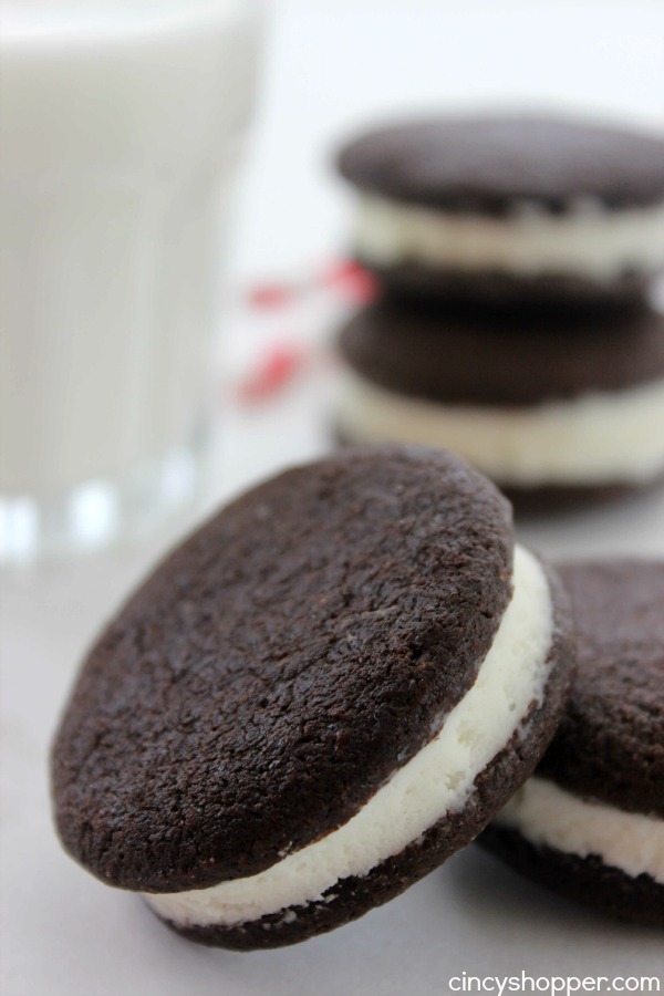 Homemade Oreo Cookies - Make your favorite cookie at home. All that's missing is the stamp. Better than store bought.