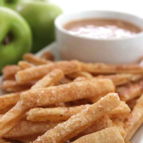 Apple Fries (with Caramel Dip)