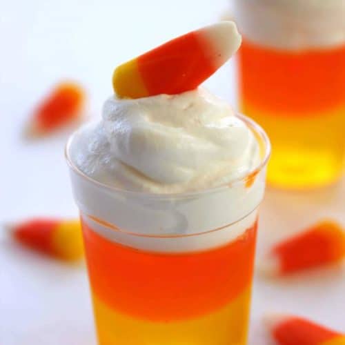 Candy Corn Juice Boxes