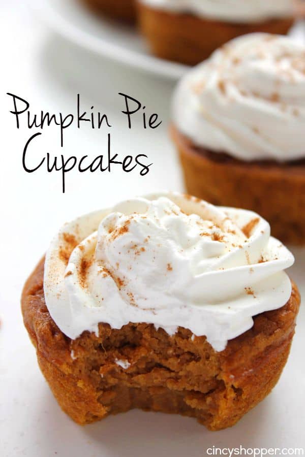 Pumpkin Pie Cupcakes 1