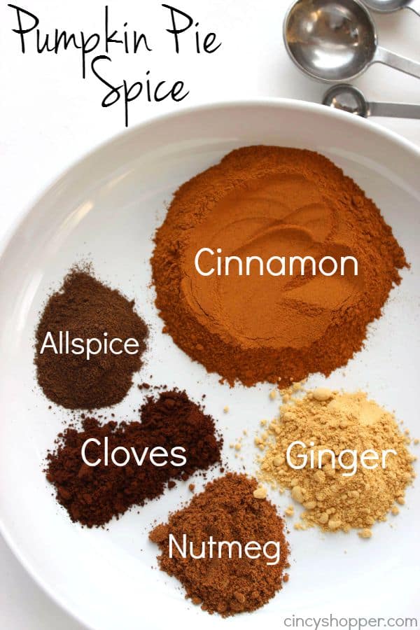 Homemade Pumpkin Pie Spice - Make this simple spice right at home with spices already found in your spice cabinet. Great for cupcakes, cookies, pies and more.