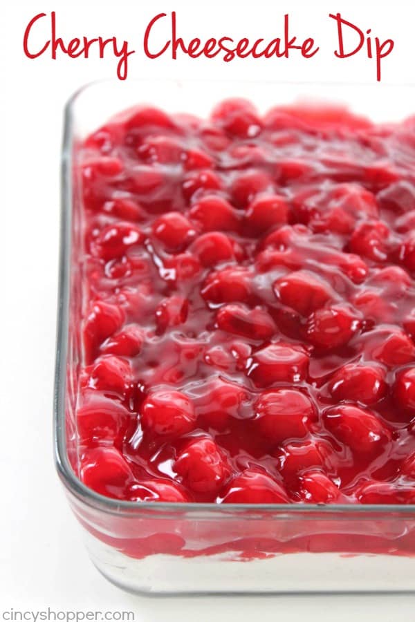 Cherry Cheesecake Dip 1