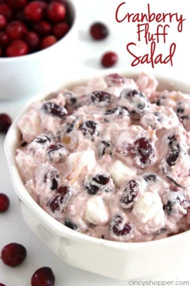 Cranberry Fluff Salad - CincyShopper