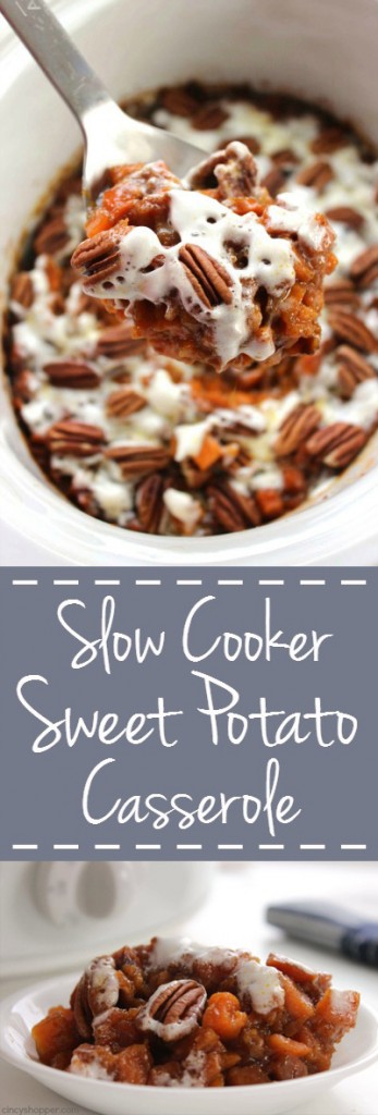 Slow Cooker Sweet Potato Casserole - CincyShopper