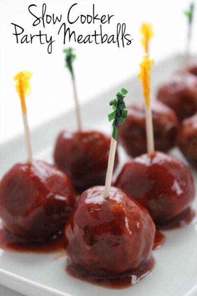 Slow Cooker Party Meatballs Cincyshopper