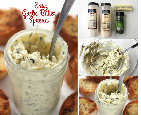 Easy Garlic Butter Spread FB