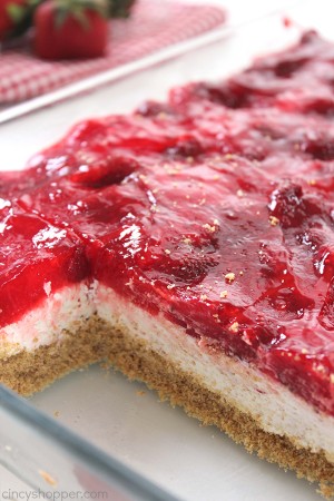 Easy Strawberry Cheesecake Bars - Cincyshopper