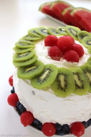 Easy Watermelon Cake - CincyShopper