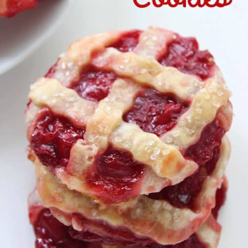 Cherry Pie Cookies