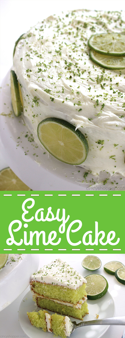 Easy Lime Cake with Cream Cheese Frosting is so simple and tastes amazing. Amazing and flavorful cake.