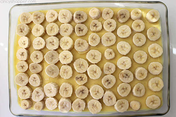 Banana Pudding Poke Cake - all the flavors of a a banana cream pie in this super simple dessert!
