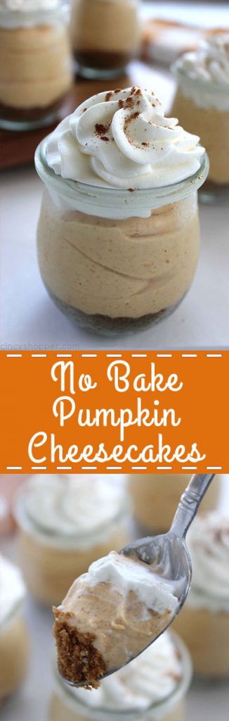 No Bake Pumpkin Cheesecakes - CincyShopper