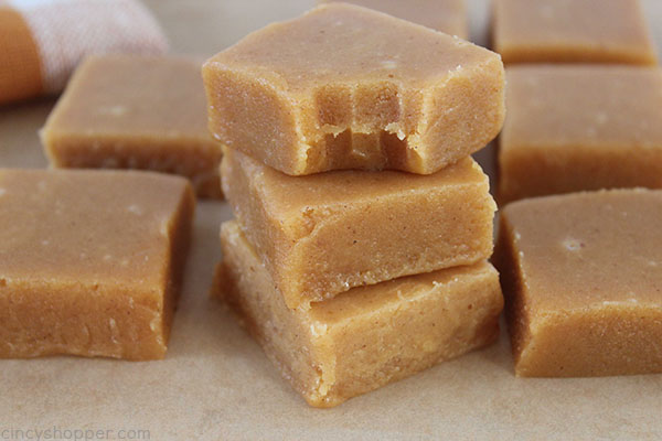Pumpkin Fudge - super tasty sweet treat during the fall and holiday season. You will find it smooth and creamy with amazing pumpkin spice flavors.