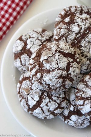 Crackle Brownie Cookies - CincyShopper