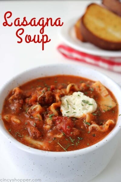 Lasagna Soup - CincyShopper