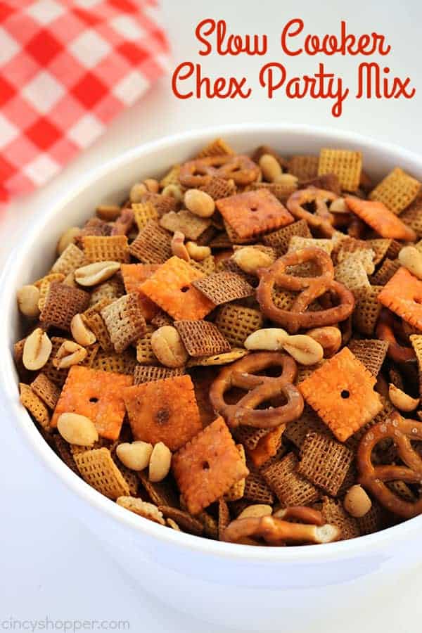 Slow Cooker Chex Party Mix CincyShopper