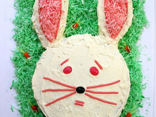 Easy Peasy Easter Cake (Egg and Milk Free!) Recipe
