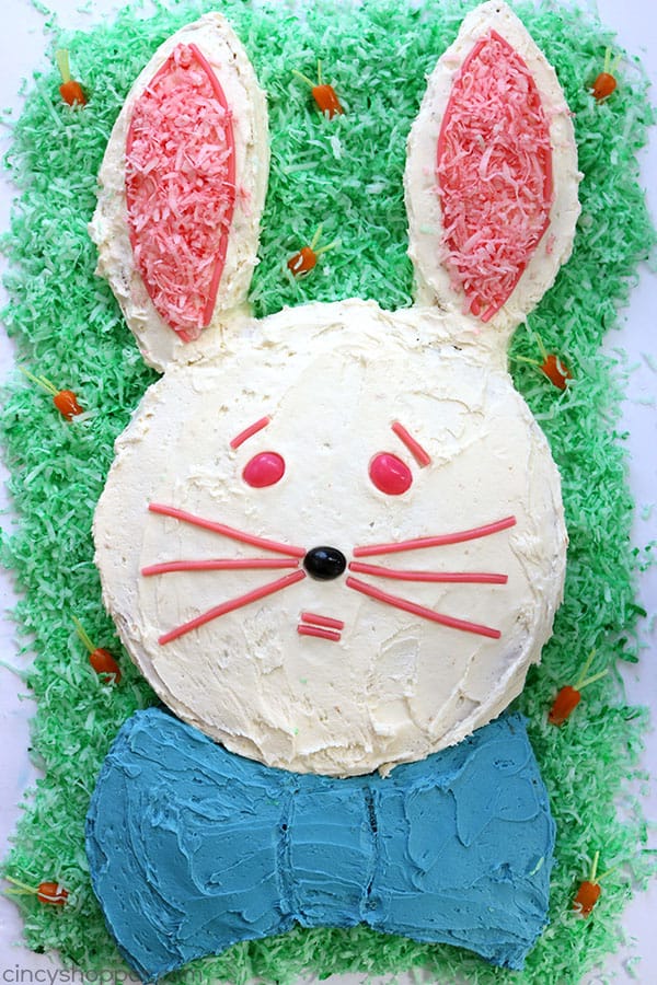 Easy Easter Bunny Cake