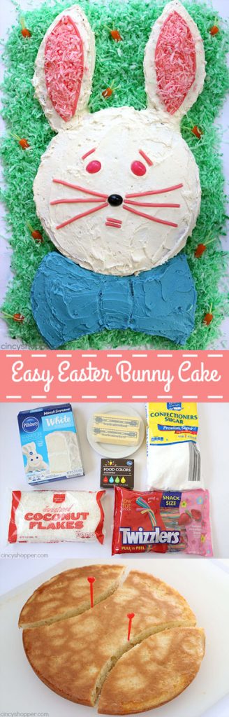 Easy Easter Bunny Cake - CincyShopper